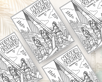 FREE We Remember: Patriot Day Activity Book for Kids | September 11 Printable