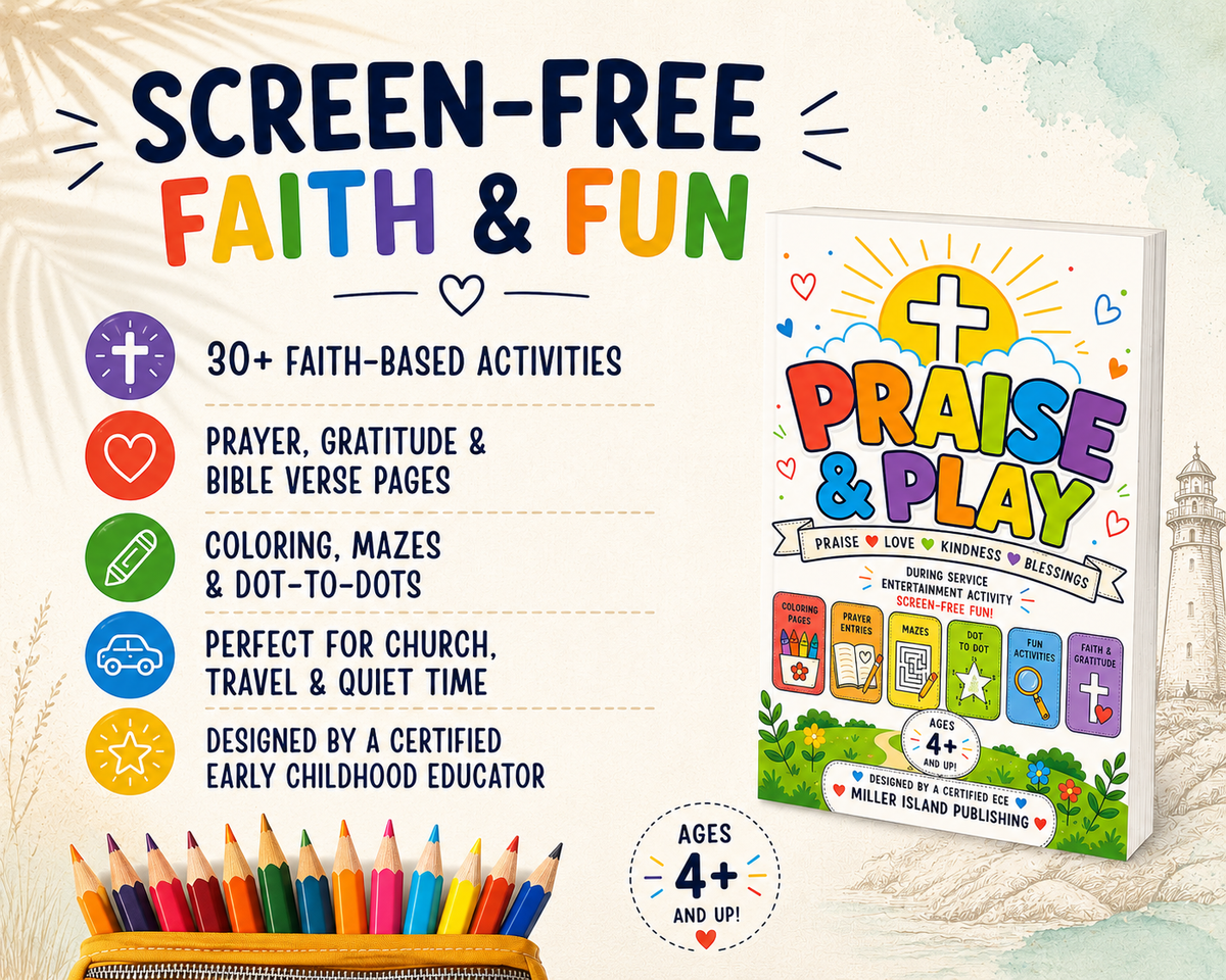 Praise & Play: A Christian Activity Book for Kids