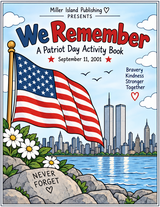FREE We Remember: Patriot Day Activity Book for Kids | September 11 Printable