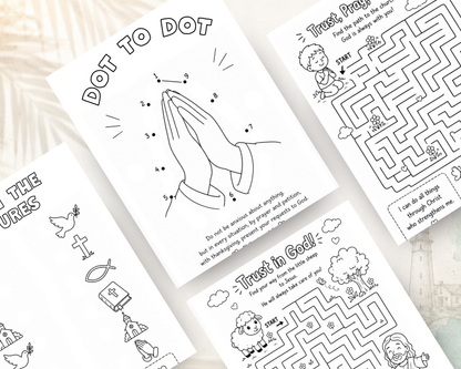 Praise & Play: A Christian Activity Book for Kids