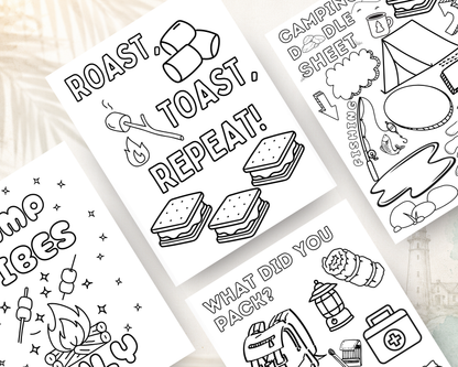 Camping Activity Book for Kids