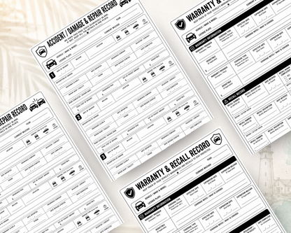 Car Service & Repair Log