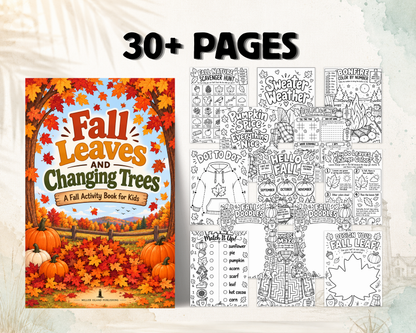 Fall Leaves & Changing Trees | Fall Activity Book for Kids