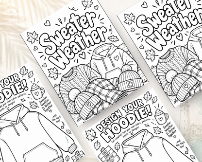 Fall Leaves & Changing Trees | Printable Fall Activity Book for Kids | Digital PDF