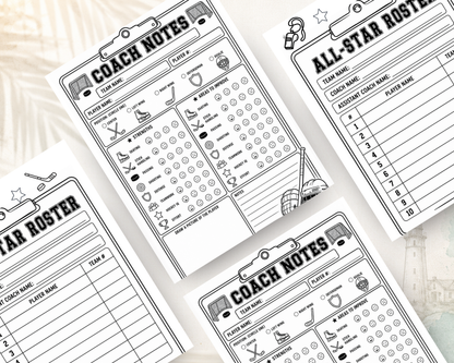 Hockey Activity Book for Kids | Printable PDF Download
