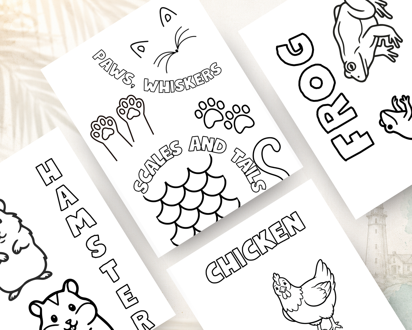 Pet Pals Activity Book for Kids | Printable PDF Download