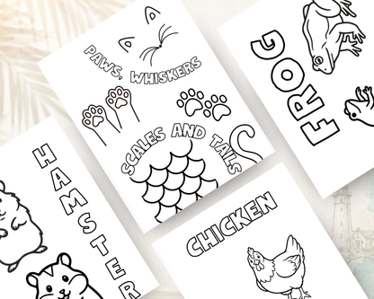 Pet Pals Activity Book for Kids | Printable PDF Download