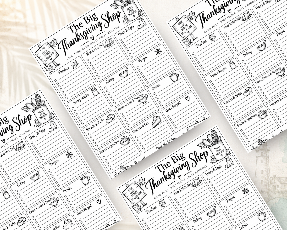 Thanksgiving Recipe Book | Family Recipe Keeper