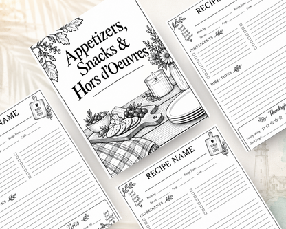 Thanksgiving Recipe Book | Family Recipe Keeper