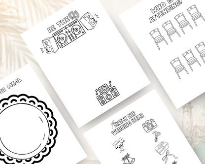 Wedding Activity Book for Kids